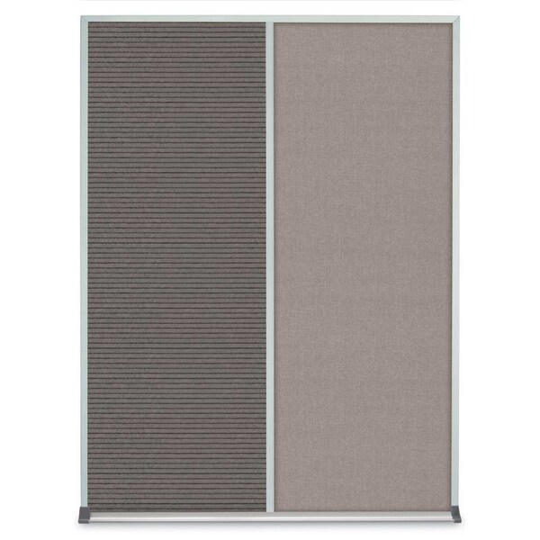 Single Door Radius Corkboard, 36"X36", B
